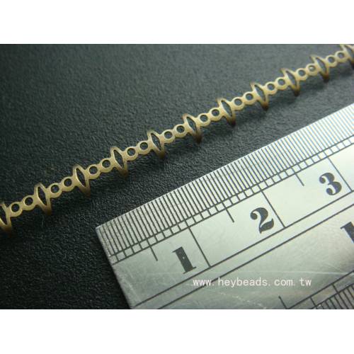 電鍍配件-爪鑲邊條 銅鍍青古銅 (約40cm)
