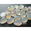 白瑪瑙-橢圓形戒面 15x20x7~7.5mm (1入)[ADAC11520]