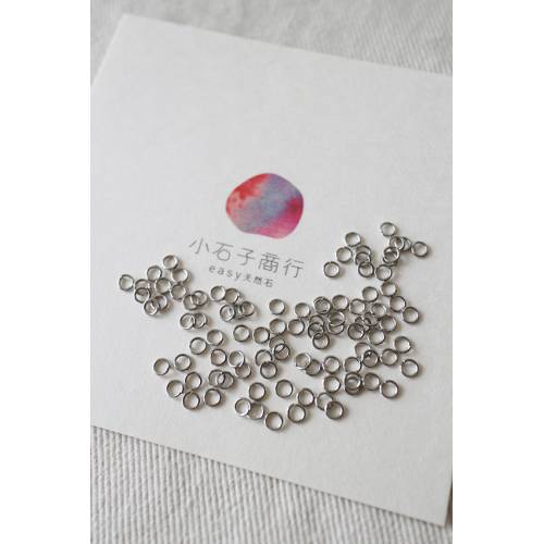 不銹鋼316配件-單圈0.6x3.5mm (50入)