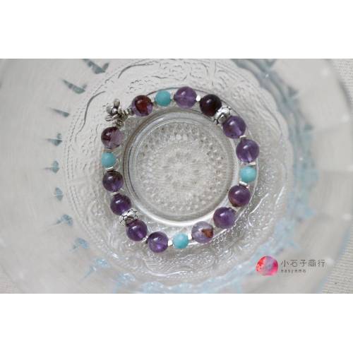 紫幽靈-8.5mm圓珠 (20入)