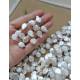 淡水珍珠-不規則扁水滴(白色)約11x13mm (1入)