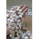 淡水珍珠-不規則扁水滴(白色)約12x15mm (1入)