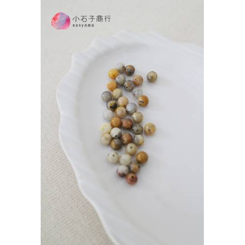 狂紋瑪瑙-4.5mm圓珠 (35入)