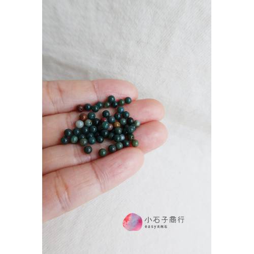 印度瑪瑙-3mm 圓珠 (60入)