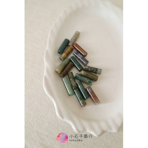 印度瑪瑙-直管4x14mm (10入)