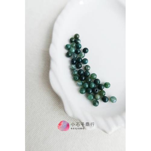 水草瑪瑙-4mm 圓珠 (45入)