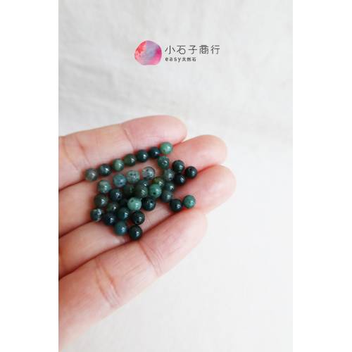 水草瑪瑙-4mm 圓珠 (45入)