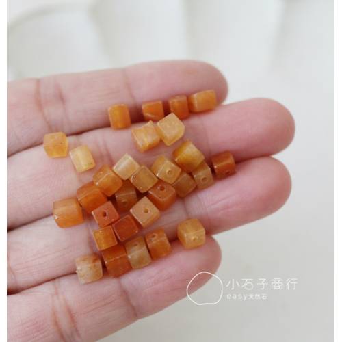 紅東菱-正方塊4mm (5入)