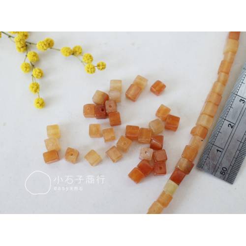 紅東菱-正方塊4mm (35入)