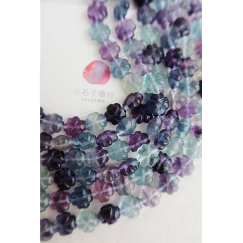 螢石-幸運草 12mm(A) (10入)