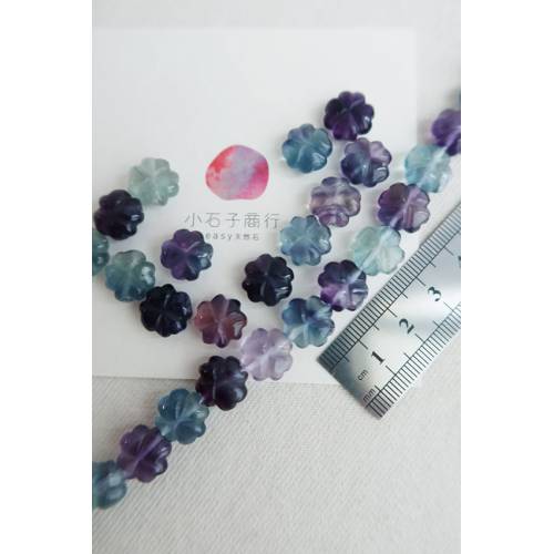 螢石-幸運草 12mm(A) (10入)