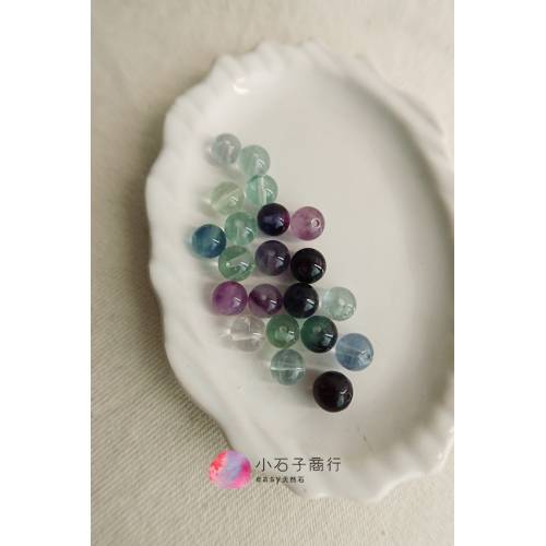 螢石-8mm 圓珠(A) (20入)