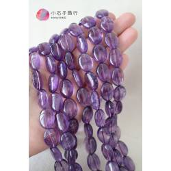 紫水晶-橢圓 12x16mm(A) (9入)