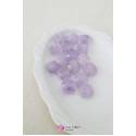 紫玉(紫水晶)-正方切角 10mm (1入)