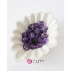 紫水晶-不規則正方切角約8mm(1入)