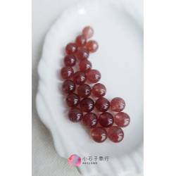 草莓晶-8~8.5mm圓珠 (1入)