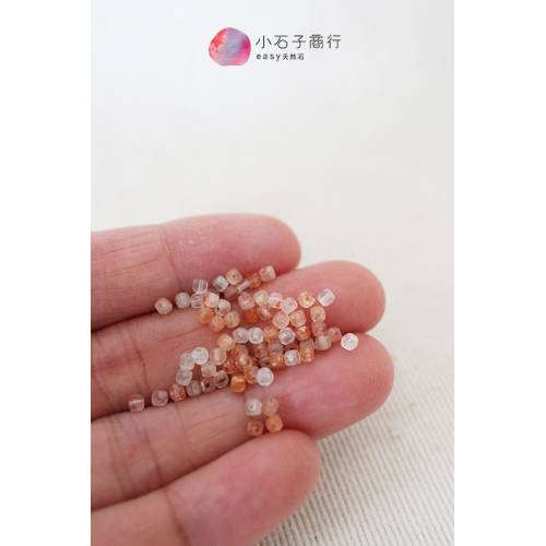 金點太陽石-正方切角2.5mm (60入)