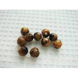 虎眼-4mm 角珠 (1入)